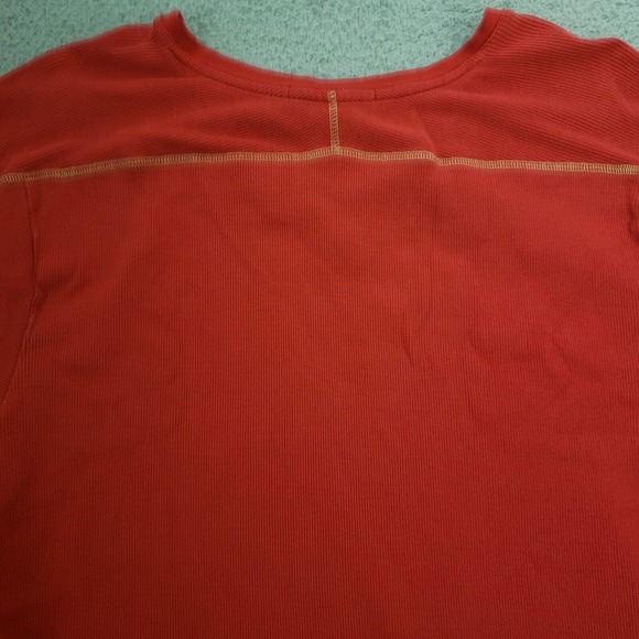 Pepe Jeans Londo Shirt Adult 3X Womens Red Long Sleeve V-Neck Heavy - Picture 7 of 14